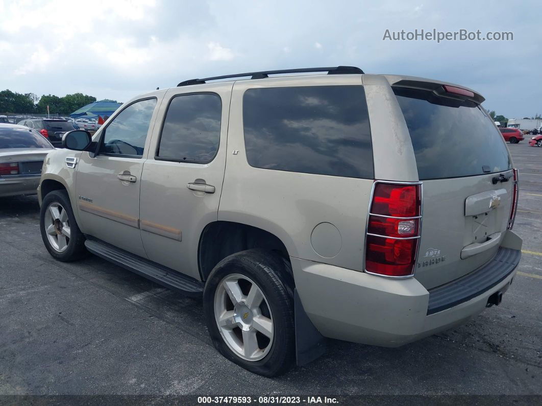 2007 Chevrolet Tahoe Lt Желто-коричневый vin: 1GNFC13077R227427