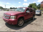 2007 Chevrolet Tahoe Ls Red vin: 1GNFC13077R248780