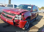 2007 Chevrolet Tahoe Ls Бордовый vin: 1GNFC13077R328824