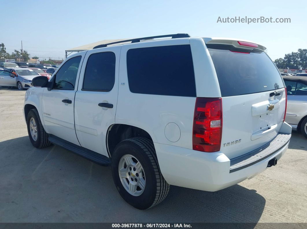 2007 Chevrolet Tahoe Ls White vin: 1GNFC13077R401268