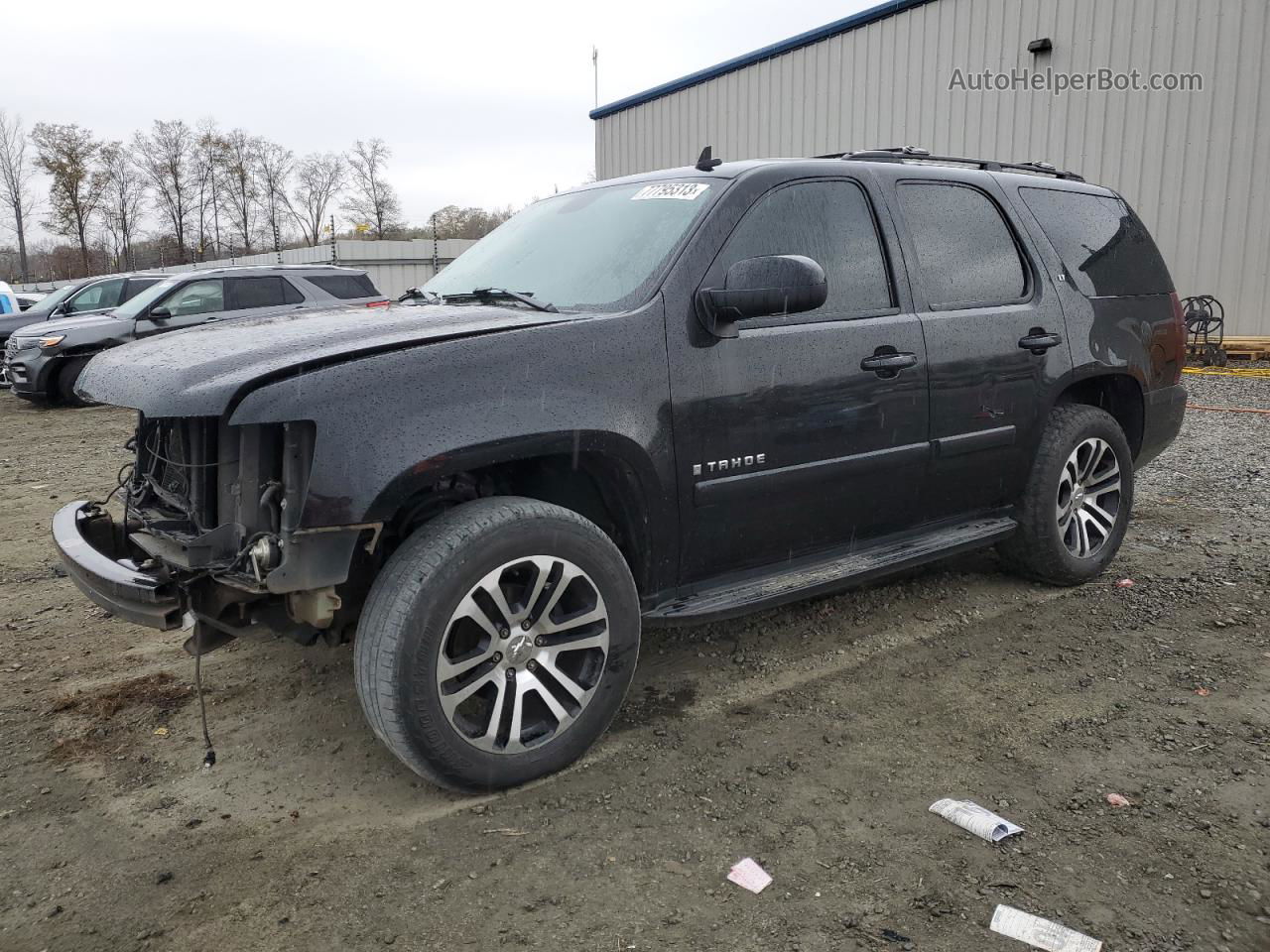 2007 Chevrolet Tahoe C1500 Черный vin: 1GNFC13077R423366