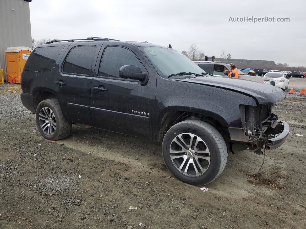 2007 Chevrolet Tahoe C1500 Черный vin: 1GNFC13077R423366