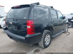 2007 Chevrolet Tahoe Ls Black vin: 1GNFC13087R158196