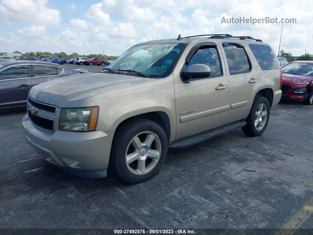 2007 Chevrolet Tahoe Lt Gold vin: 1GNFC13087R173362