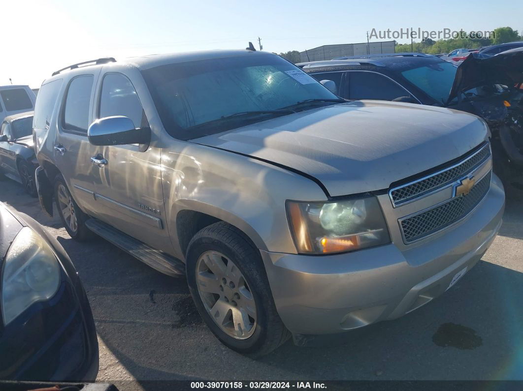 2007 Chevrolet Tahoe Ls Tan vin: 1GNFC13087R210426