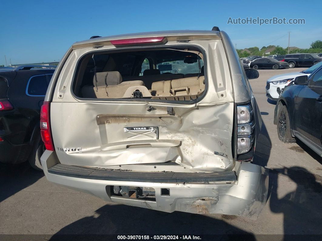 2007 Chevrolet Tahoe Ls Tan vin: 1GNFC13087R210426