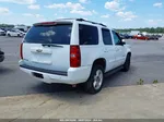 2007 Chevrolet Tahoe Lt White vin: 1GNFC13087R255804