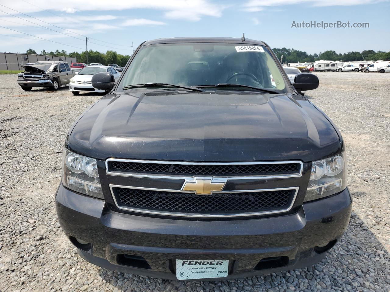 2007 Chevrolet Tahoe C1500 Black vin: 1GNFC13087R274966