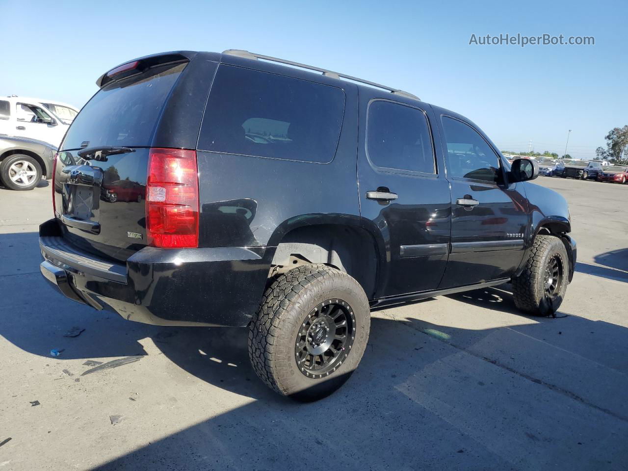 2007 Chevrolet Tahoe C1500 Black vin: 1GNFC13087R401926