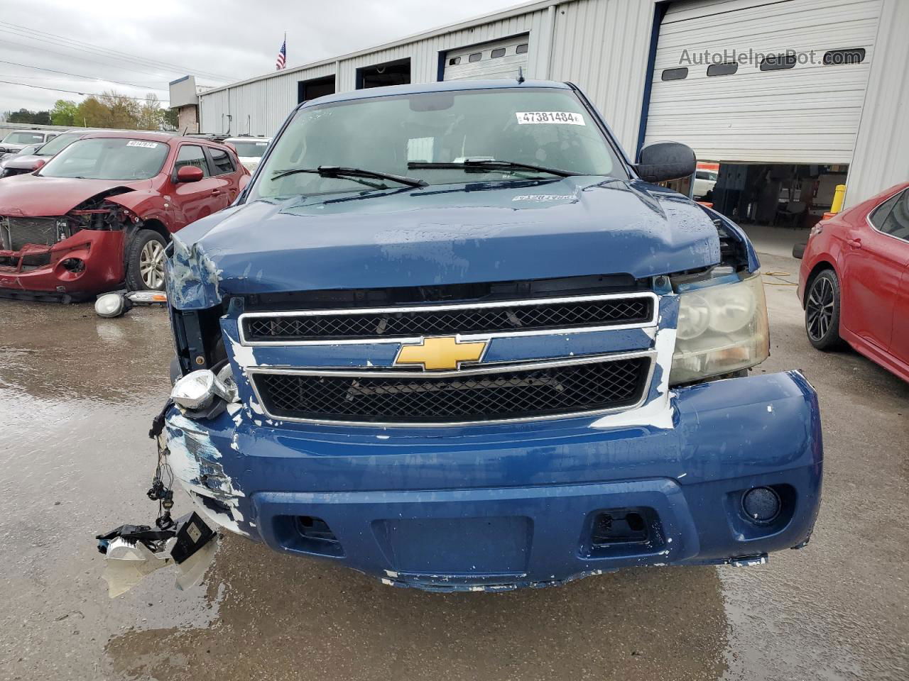 2007 Chevrolet Tahoe C1500 Blue vin: 1GNFC130X7J118958