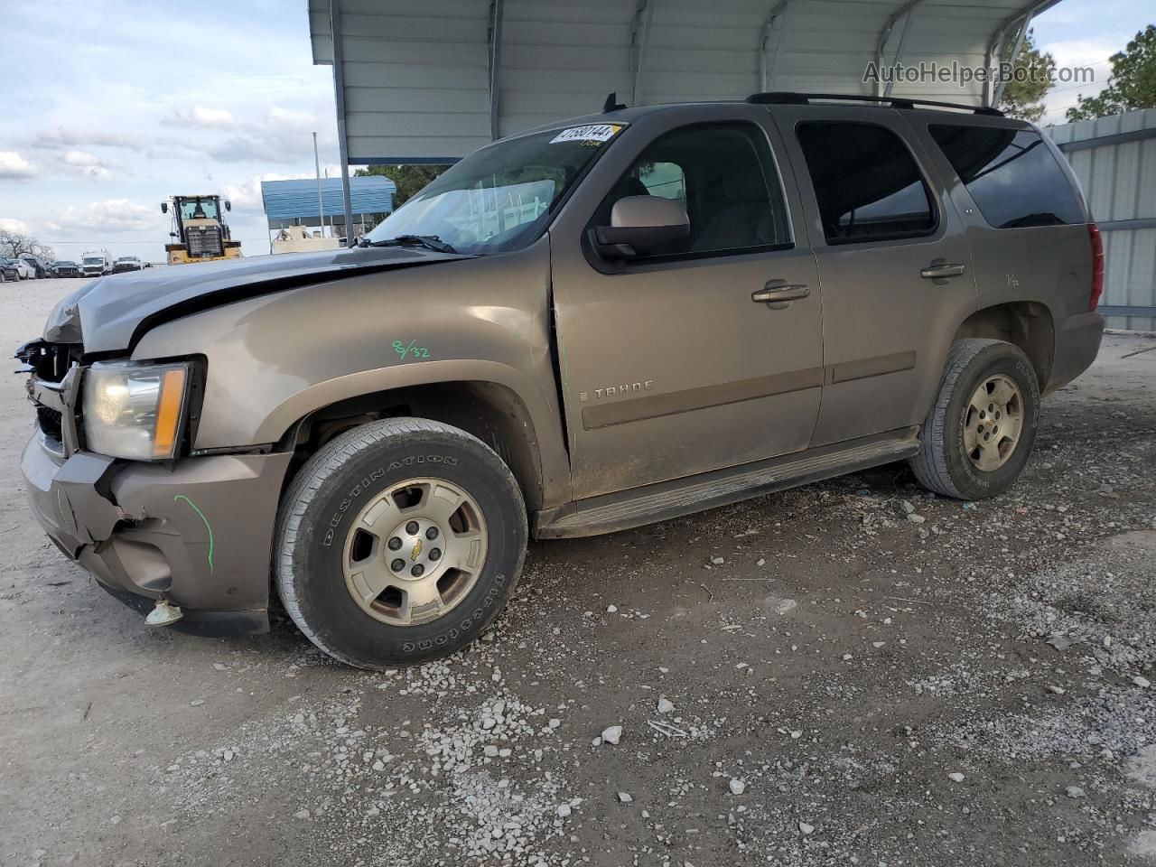 2007 Chevrolet Tahoe C1500 Tan vin: 1GNFC130X7J231292