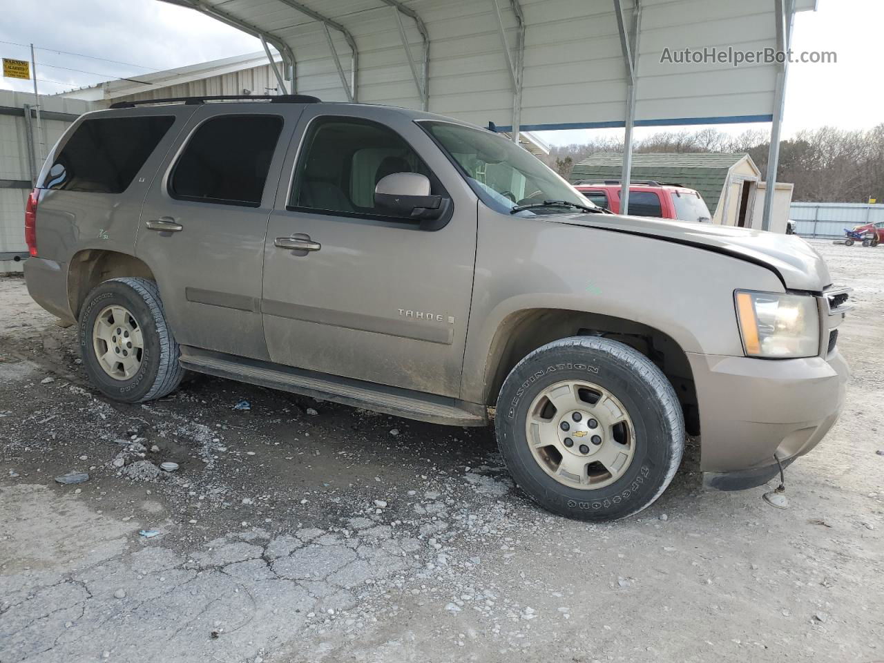 2007 Chevrolet Tahoe C1500 Tan vin: 1GNFC130X7J231292