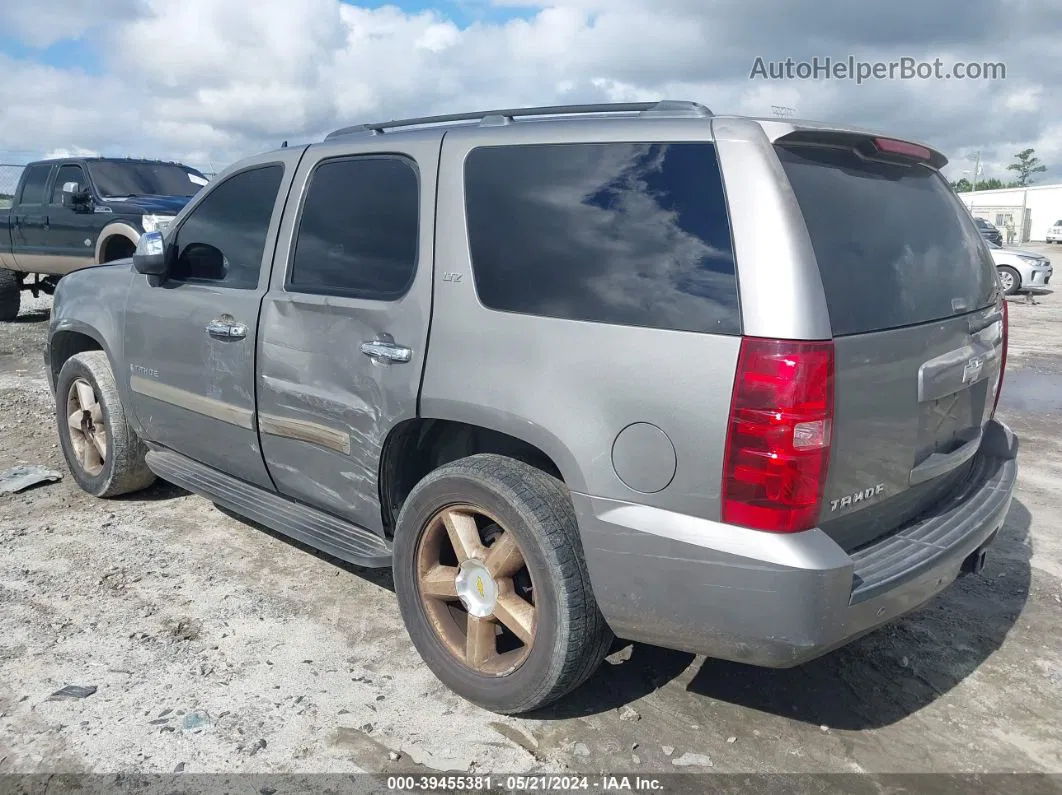 2007 Chevrolet Tahoe Ltz Silver vin: 1GNFC130X7J347995