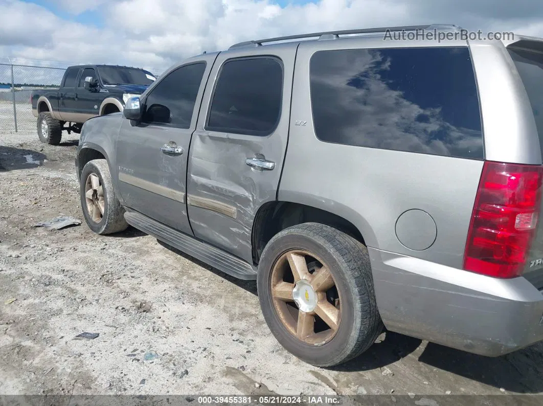 2007 Chevrolet Tahoe Ltz Silver vin: 1GNFC130X7J347995