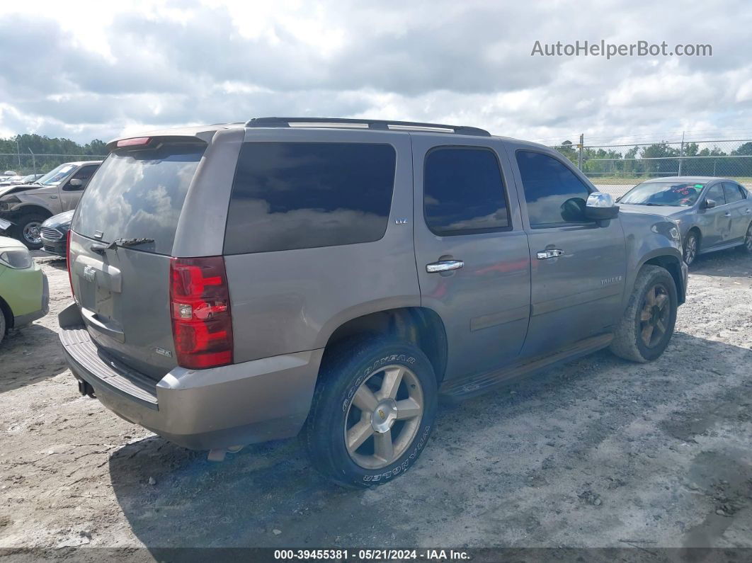 2007 Chevrolet Tahoe Ltz Silver vin: 1GNFC130X7J347995