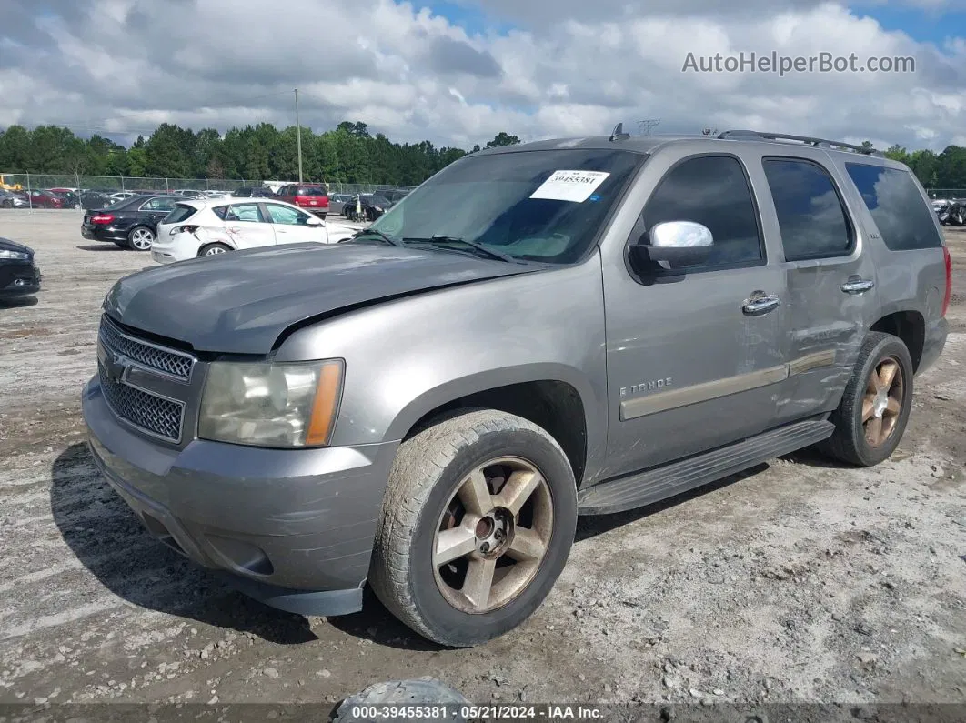 2007 Chevrolet Tahoe Ltz Silver vin: 1GNFC130X7J347995