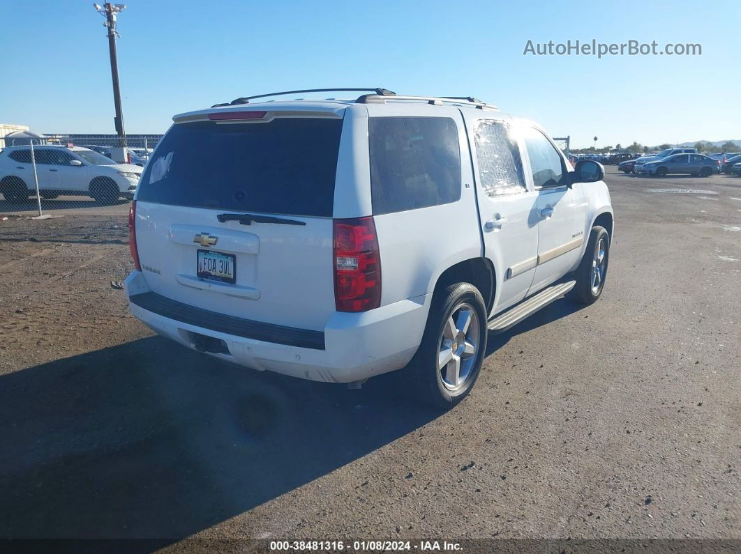 2007 Chevrolet Tahoe Lt Белый vin: 1GNFC130X7R119707