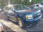 2007 Chevrolet Tahoe Lt Blue vin: 1GNFC130X7R120002