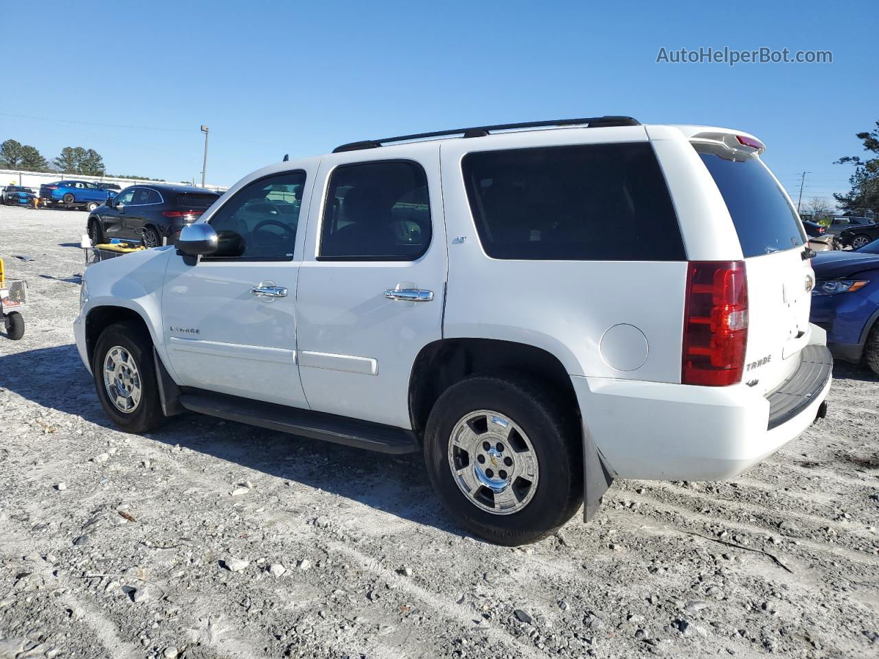 2007 Chevrolet Tahoe C1500 White vin: 1GNFC130X7R273964