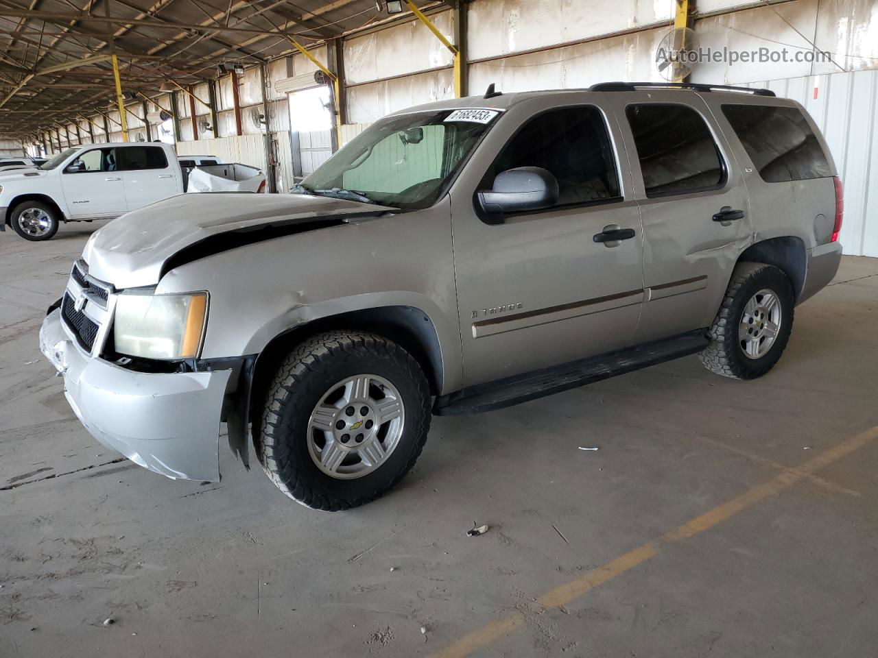 2007 Chevrolet Tahoe C1500 Серебряный vin: 1GNFC130X7R310396