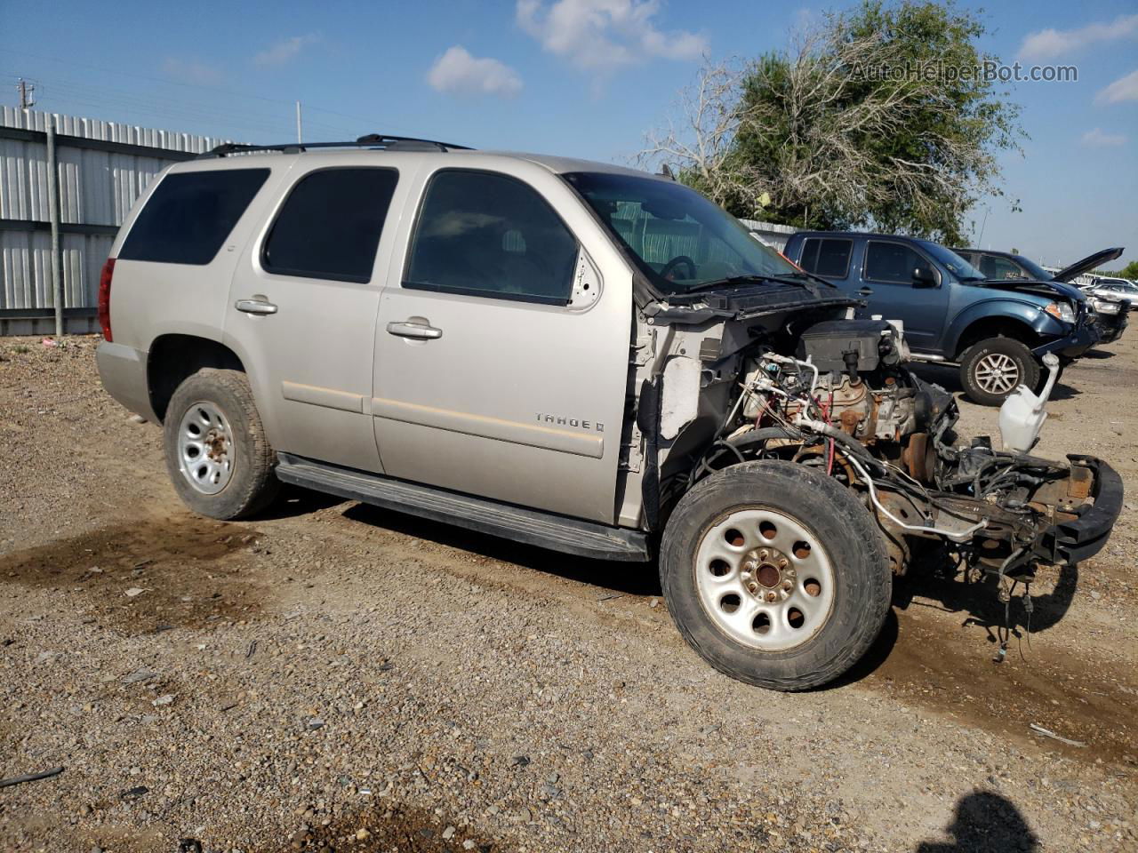 2007 Chevrolet Tahoe C1500 Бежевый vin: 1GNFC130X7R372266