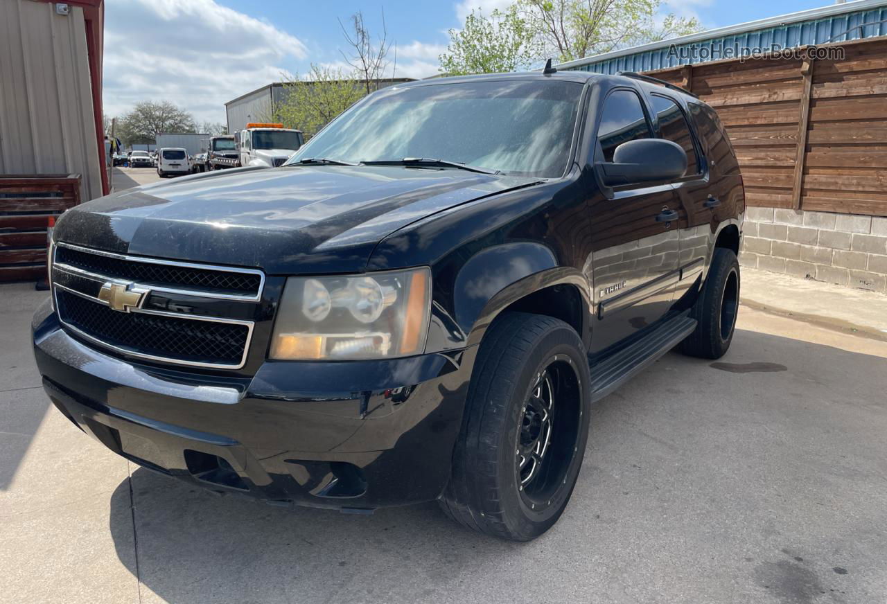 2007 Chevrolet Tahoe C1500 Black vin: 1GNFC130X7R375930