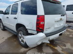 2007 Chevrolet Tahoe Ls White vin: 1GNFC13C27J400053