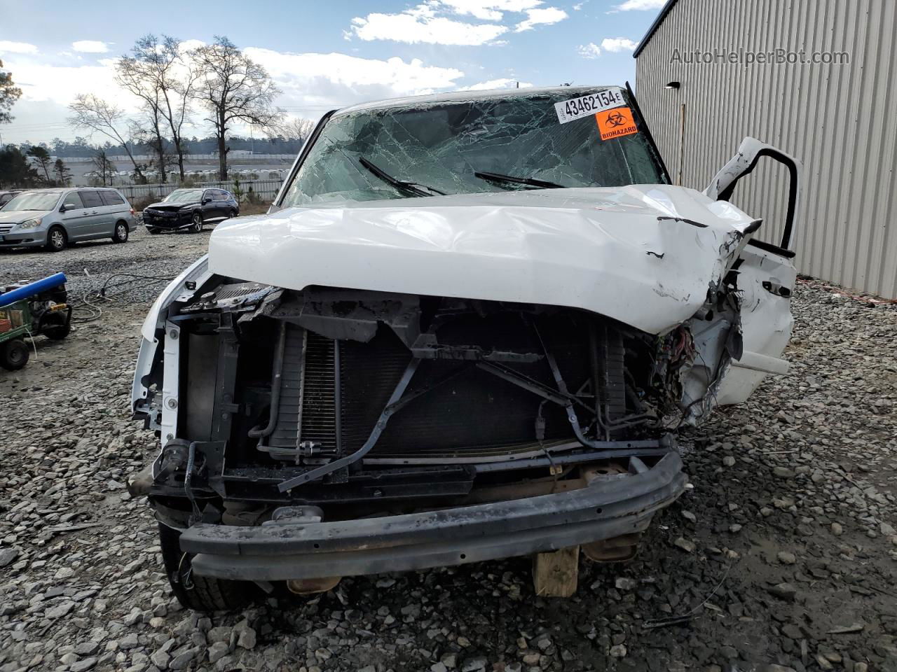 2007 Chevrolet Tahoe C1500 White vin: 1GNFC13C37J334919