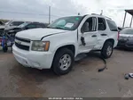 2007 Chevrolet Tahoe Ls White vin: 1GNFC13C37R306166