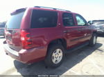 2007 Chevrolet Tahoe Ls Burgundy vin: 1GNFC13C77R419005