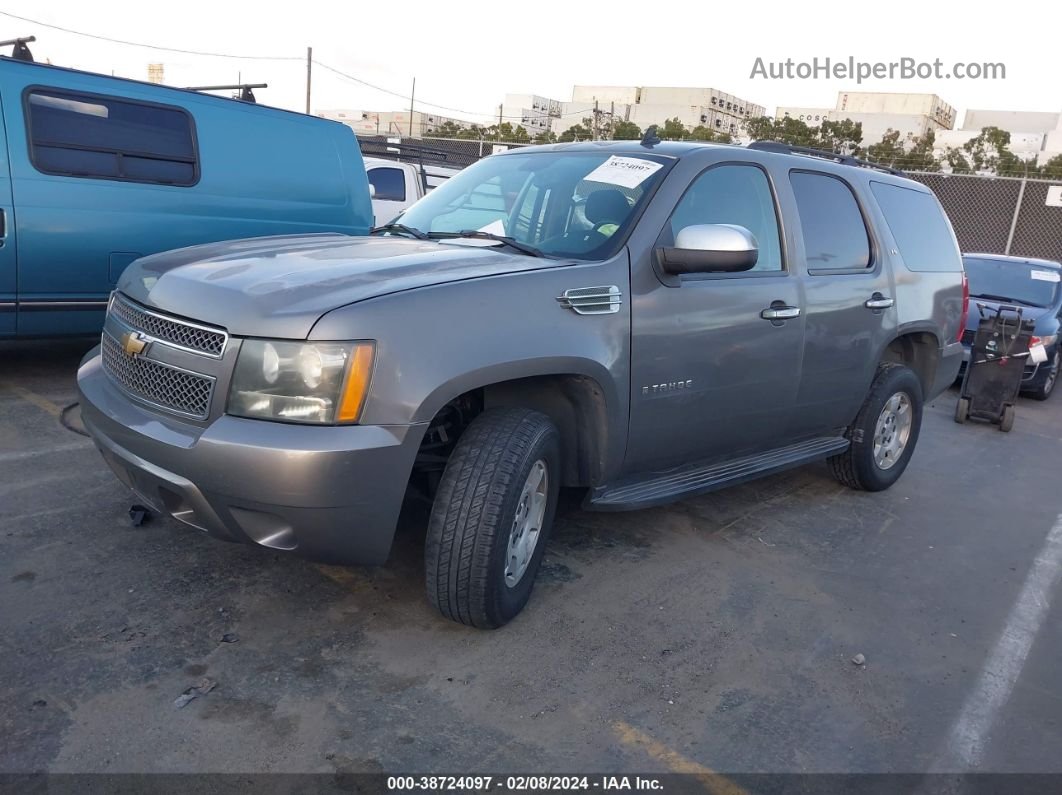 2007 Chevrolet Tahoe Ls Gray vin: 1GNFC13C87J376650