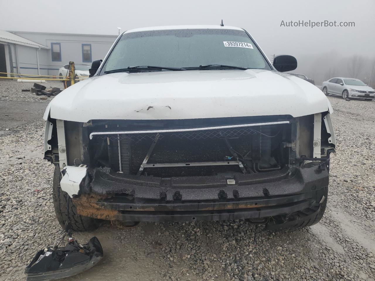 2007 Chevrolet Tahoe C1500 White vin: 1GNFC13C97J349540