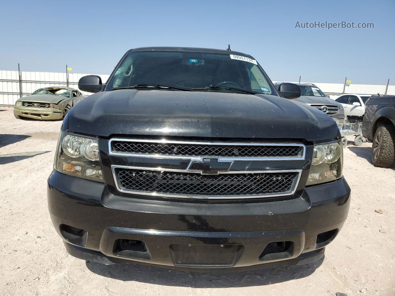 2007 Chevrolet Tahoe C1500 Black vin: 1GNFC13C97J407095