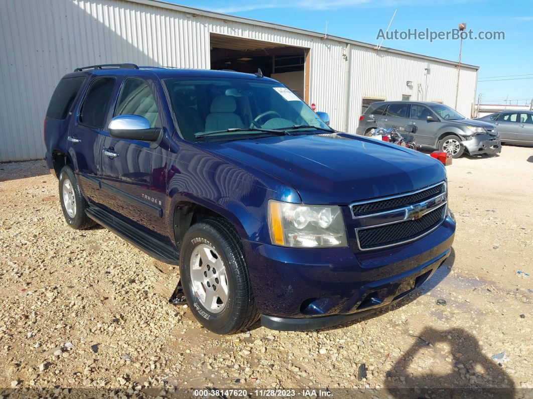 2007 Chevrolet Tahoe Ls Dark Blue vin: 1GNFC13C97R330861