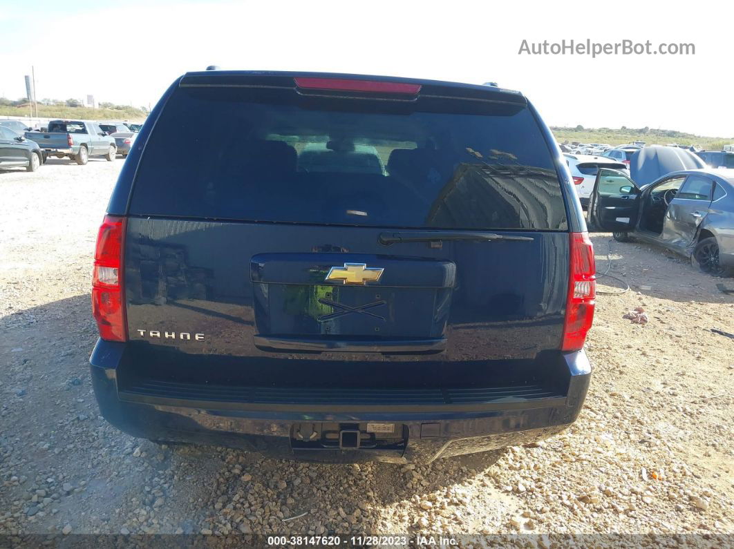 2007 Chevrolet Tahoe Ls Dark Blue vin: 1GNFC13C97R330861