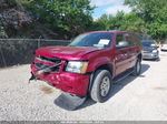 2007 Chevrolet Tahoe Ls Red vin: 1GNFC13C97R419748