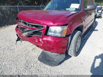 2007 Chevrolet Tahoe Ls Red vin: 1GNFC13C97R419748