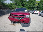 2007 Chevrolet Tahoe Ls Red vin: 1GNFC13C97R419748