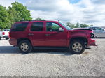 2007 Chevrolet Tahoe Ls Red vin: 1GNFC13C97R419748