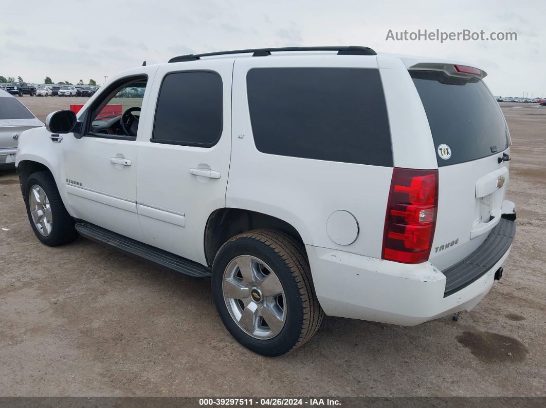 2007 Chevrolet Tahoe Lt White vin: 1GNFC13J07R191847