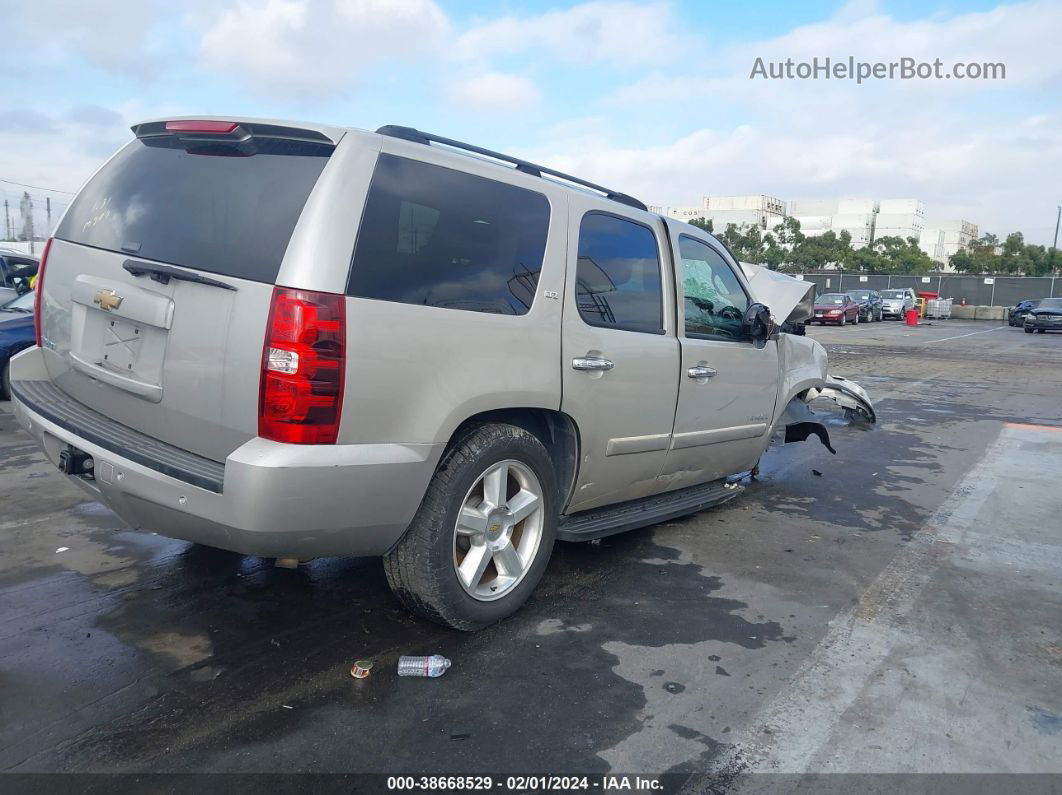 2007 Chevrolet Tahoe Ltz Beige vin: 1GNFC13J07R318936