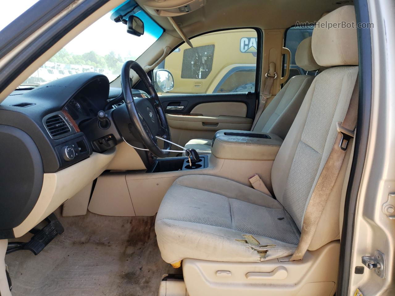 2007 Chevrolet Tahoe C1500 Tan vin: 1GNFC13J07R332089