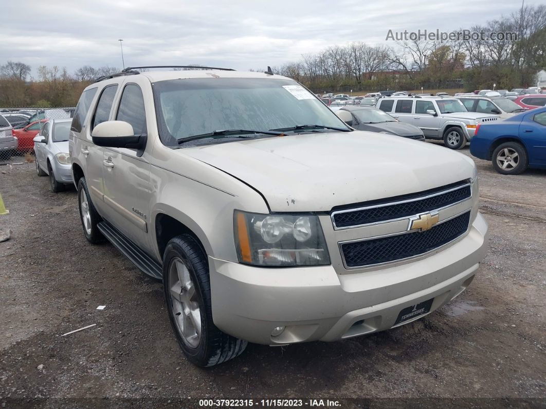 2007 Chevrolet Tahoe Ltz Gold vin: 1GNFC13J17R109818