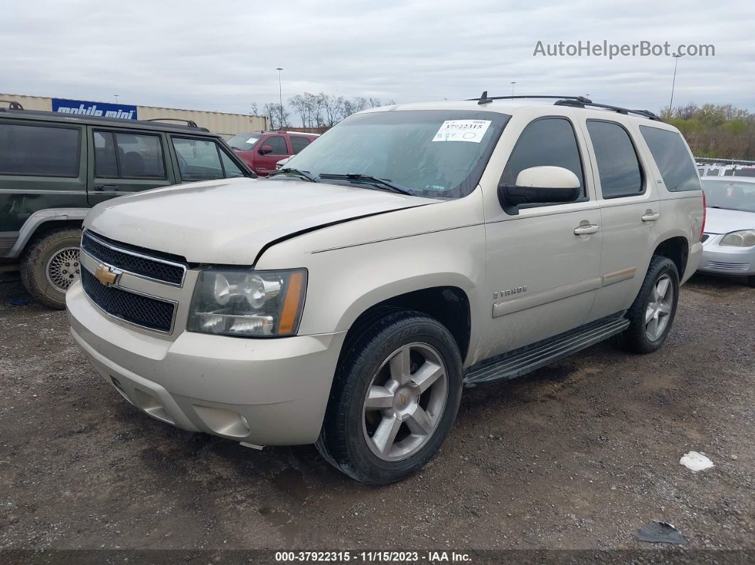 2007 Chevrolet Tahoe Ltz Gold vin: 1GNFC13J17R109818