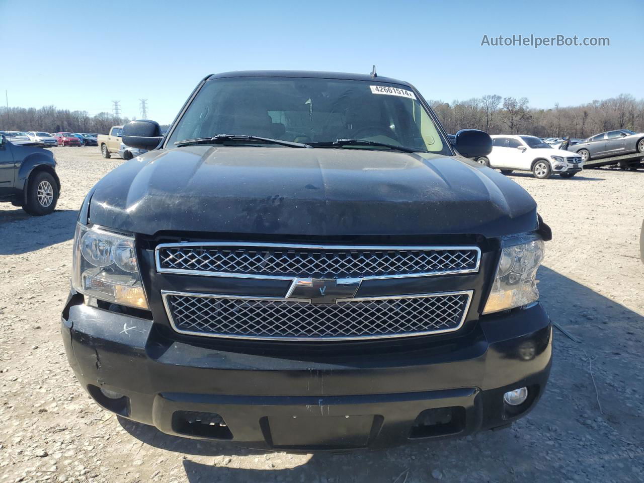 2007 Chevrolet Tahoe C1500 Black vin: 1GNFC13J17R116834