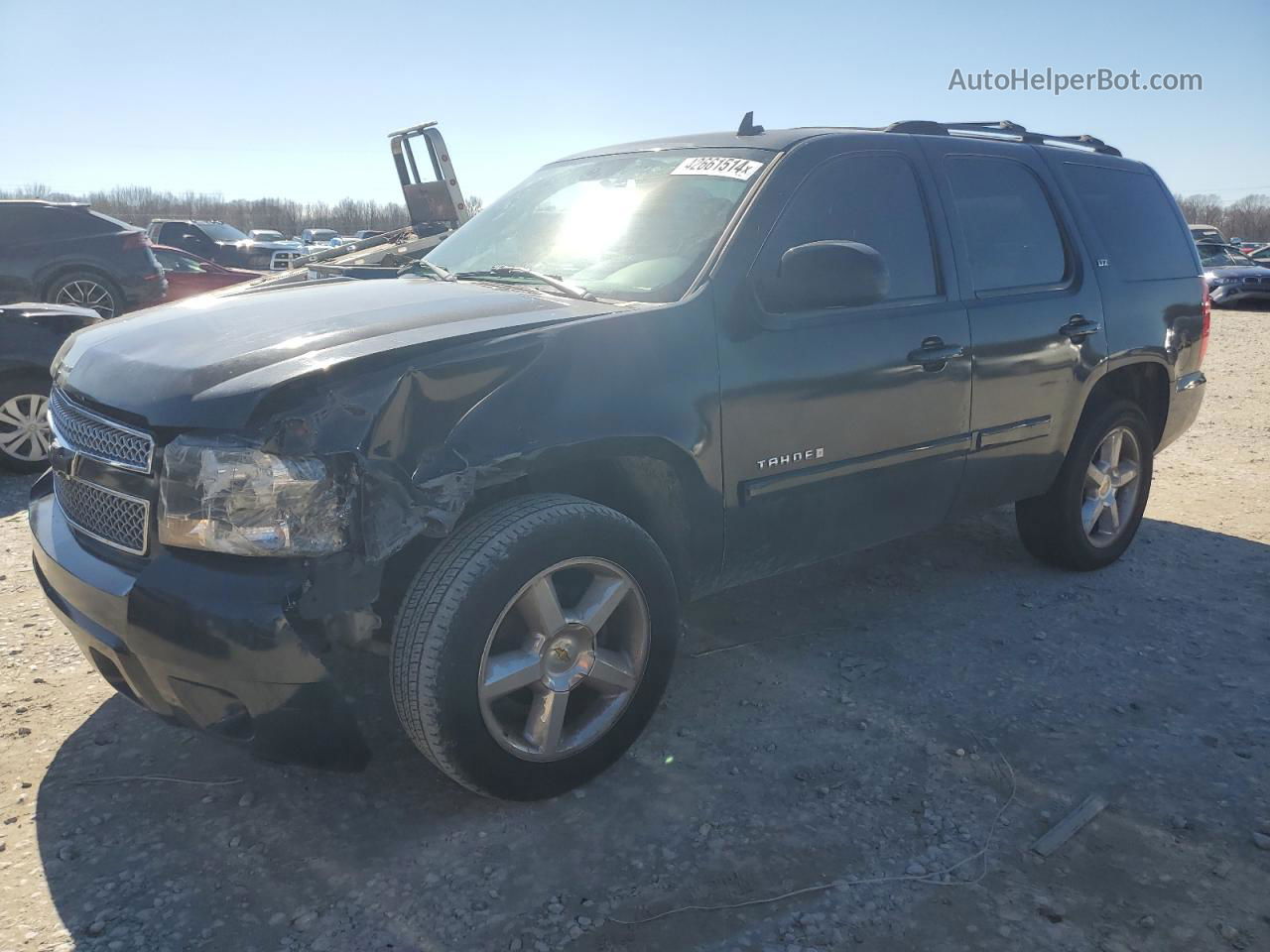 2007 Chevrolet Tahoe C1500 Черный vin: 1GNFC13J17R116834