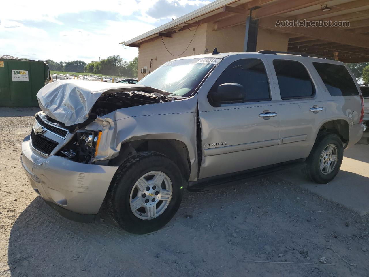 2007 Chevrolet Tahoe C1500 Gold vin: 1GNFC13J17R120060