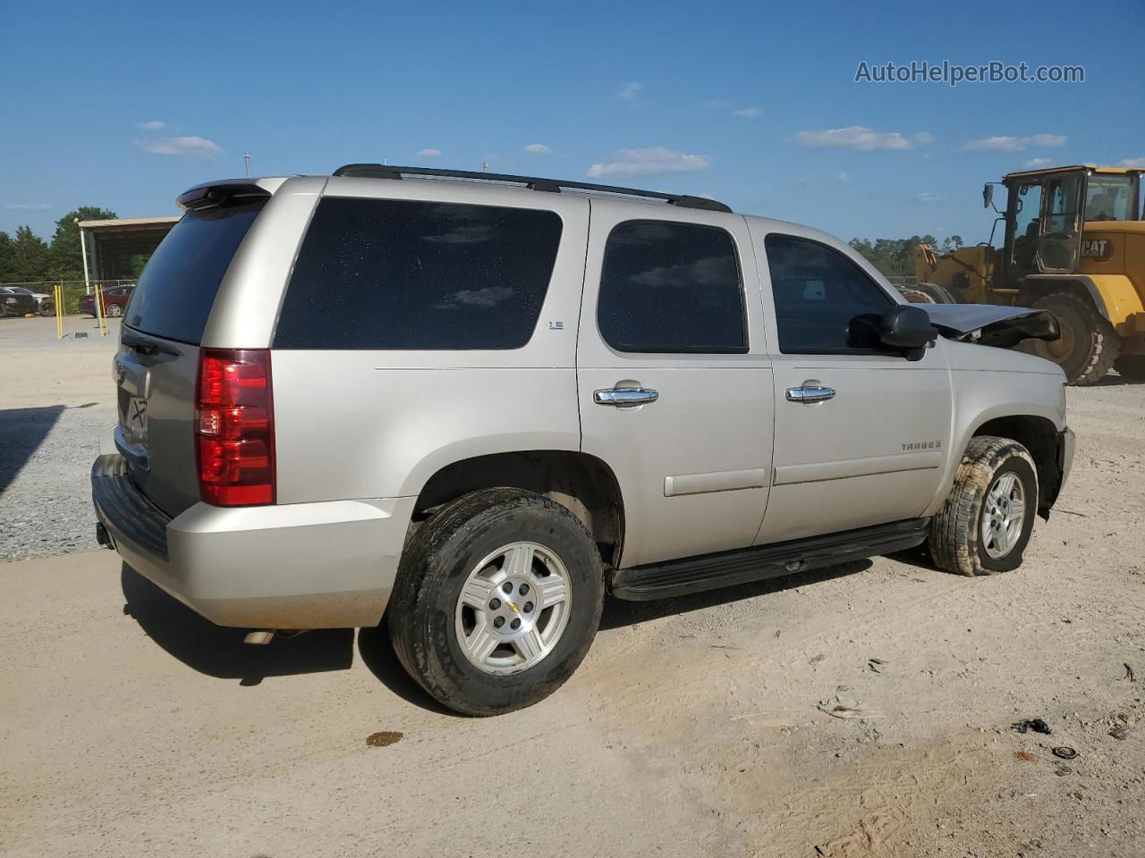 2007 Chevrolet Tahoe C1500 Gold vin: 1GNFC13J17R120060