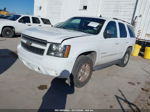 2007 Chevrolet Tahoe Lt White vin: 1GNFC13J27R172698