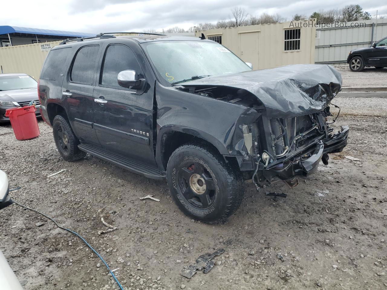 2007 Chevrolet Tahoe C1500 Black vin: 1GNFC13J27R394903